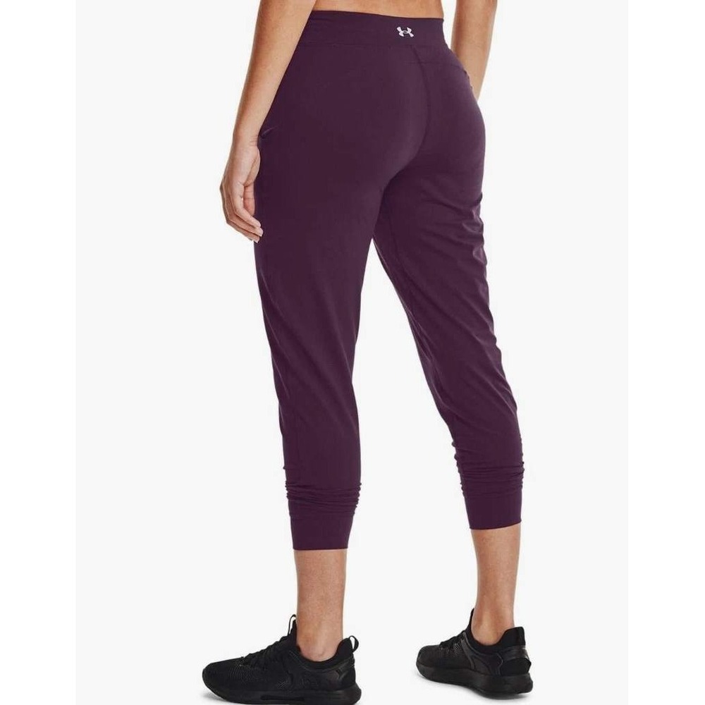 Under Armour Meridian Joggers Women Size SM Maron Fitted High Rise Athletic